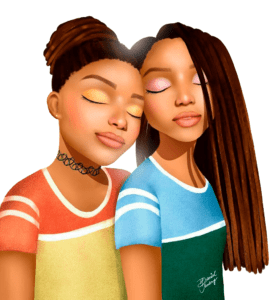 chloeandhalle-275x300 10 Dicas para Encomendar a Caricatura Perfeita